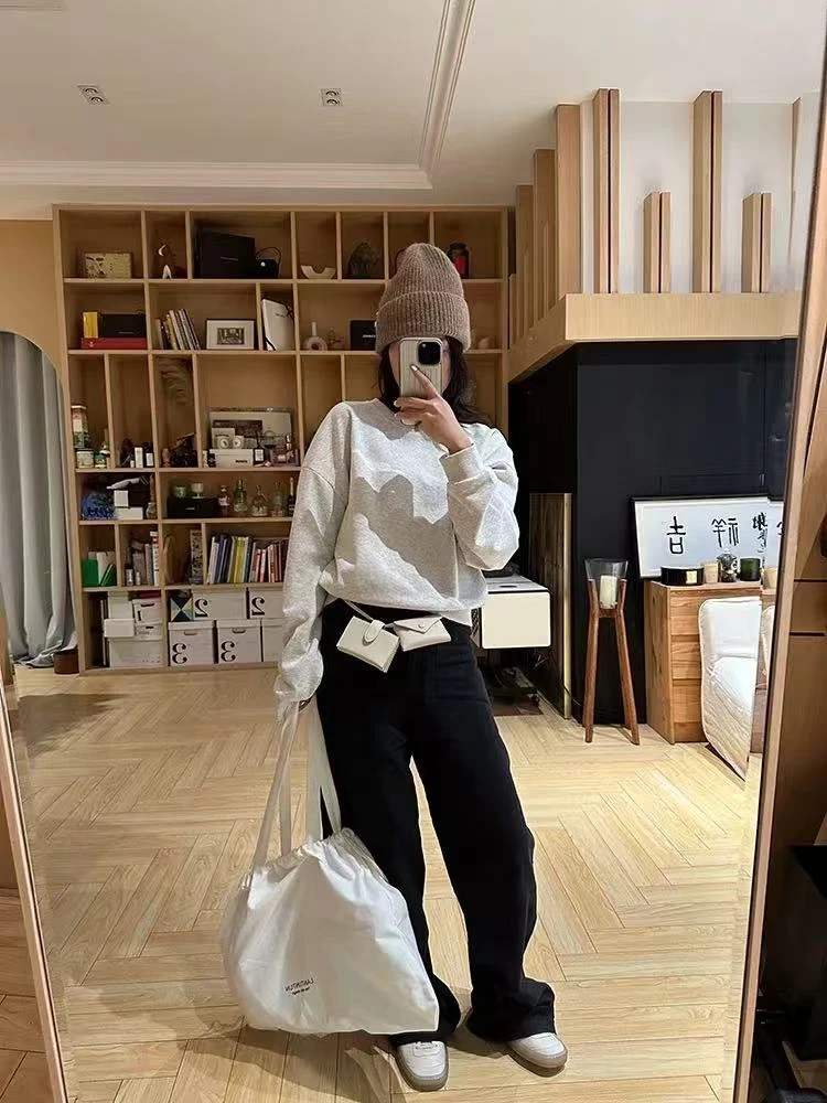 纯色加绒卫衣6551