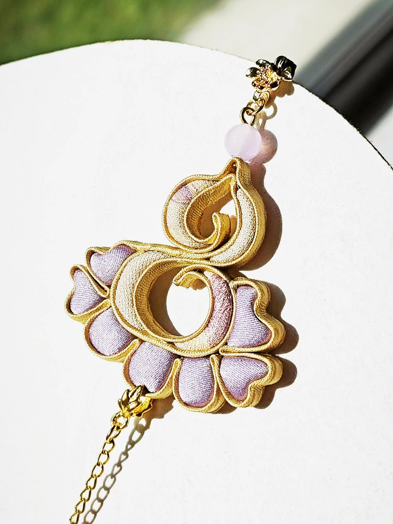 福念安非遗手工盘扣，中式、旗袍配饰压襟