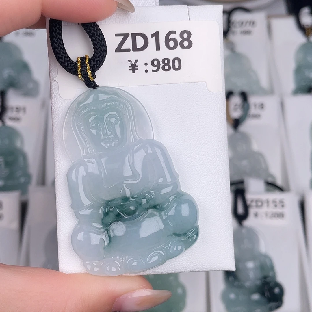 翡翠未镶嵌颈饰zd168