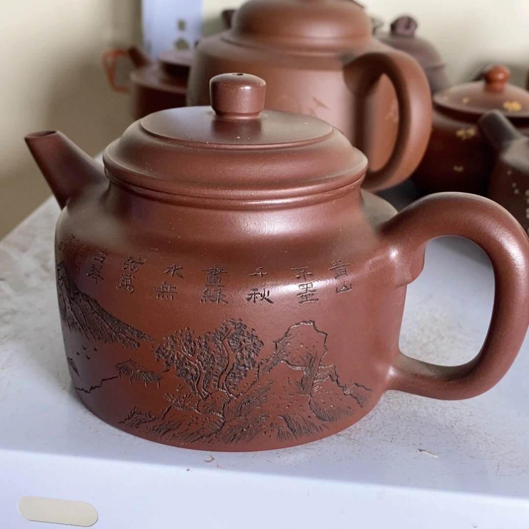 紫砂茶壶原矿手工107