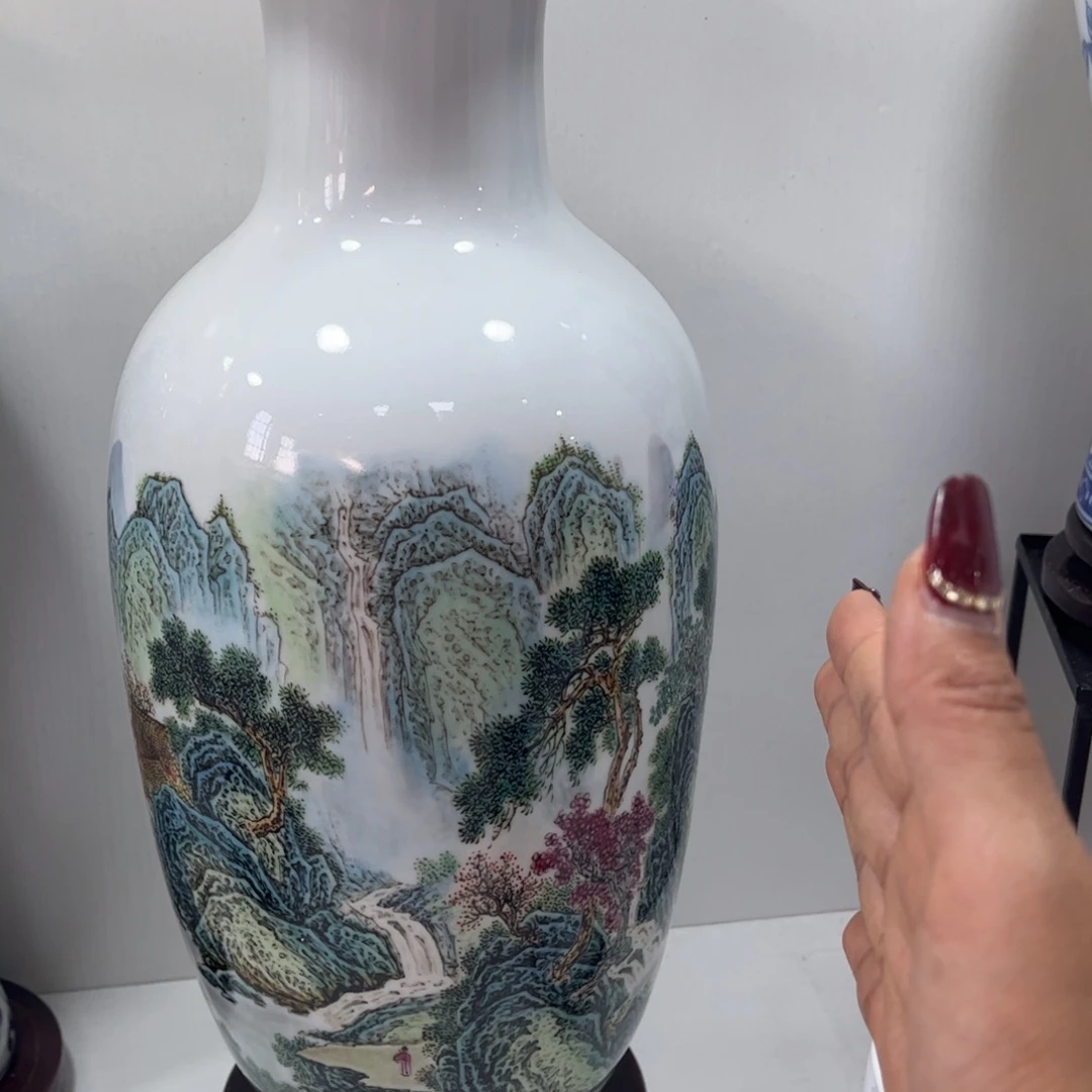 景德镇陶瓷花瓶摆件