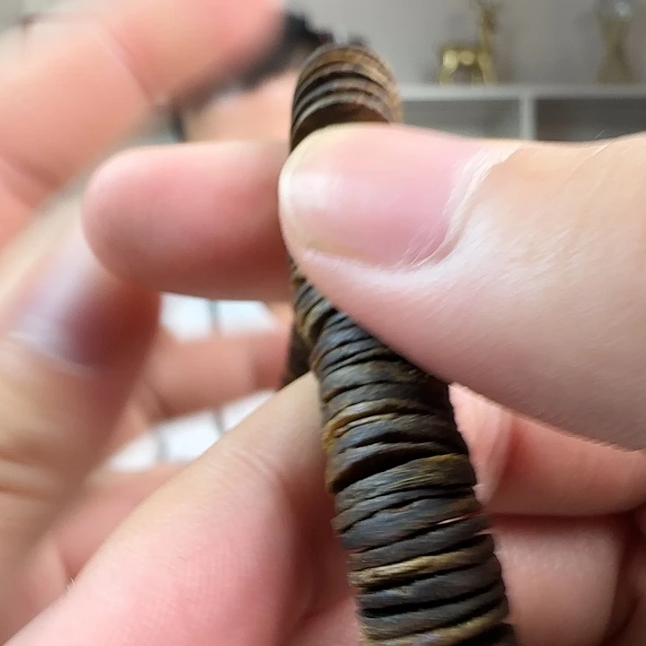 沉香碎屑沉香板头药片珠单圈
