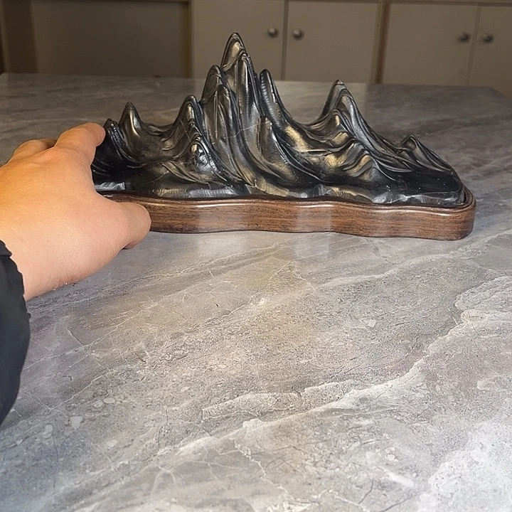 盆***人奇石茶宠鱼缸文房摆件