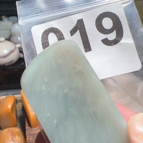 其他寿山石天青蓝印石印章