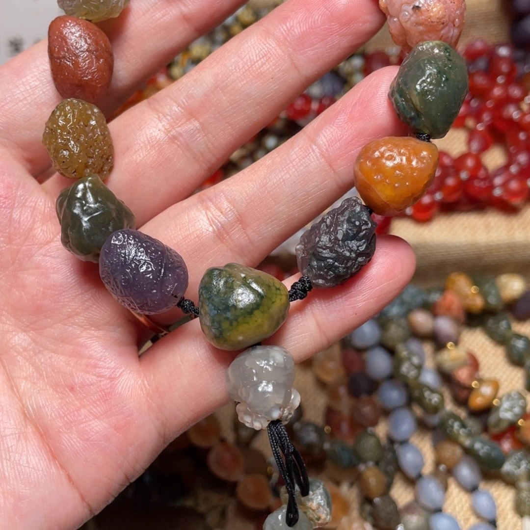 合金手链玛瑙/玉髓