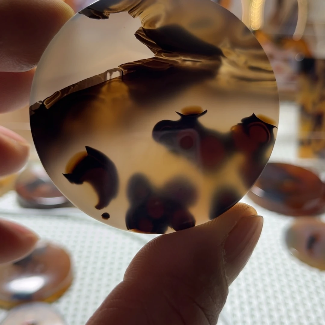 玛瑙/玉髓未镶嵌吊坠(不含链)