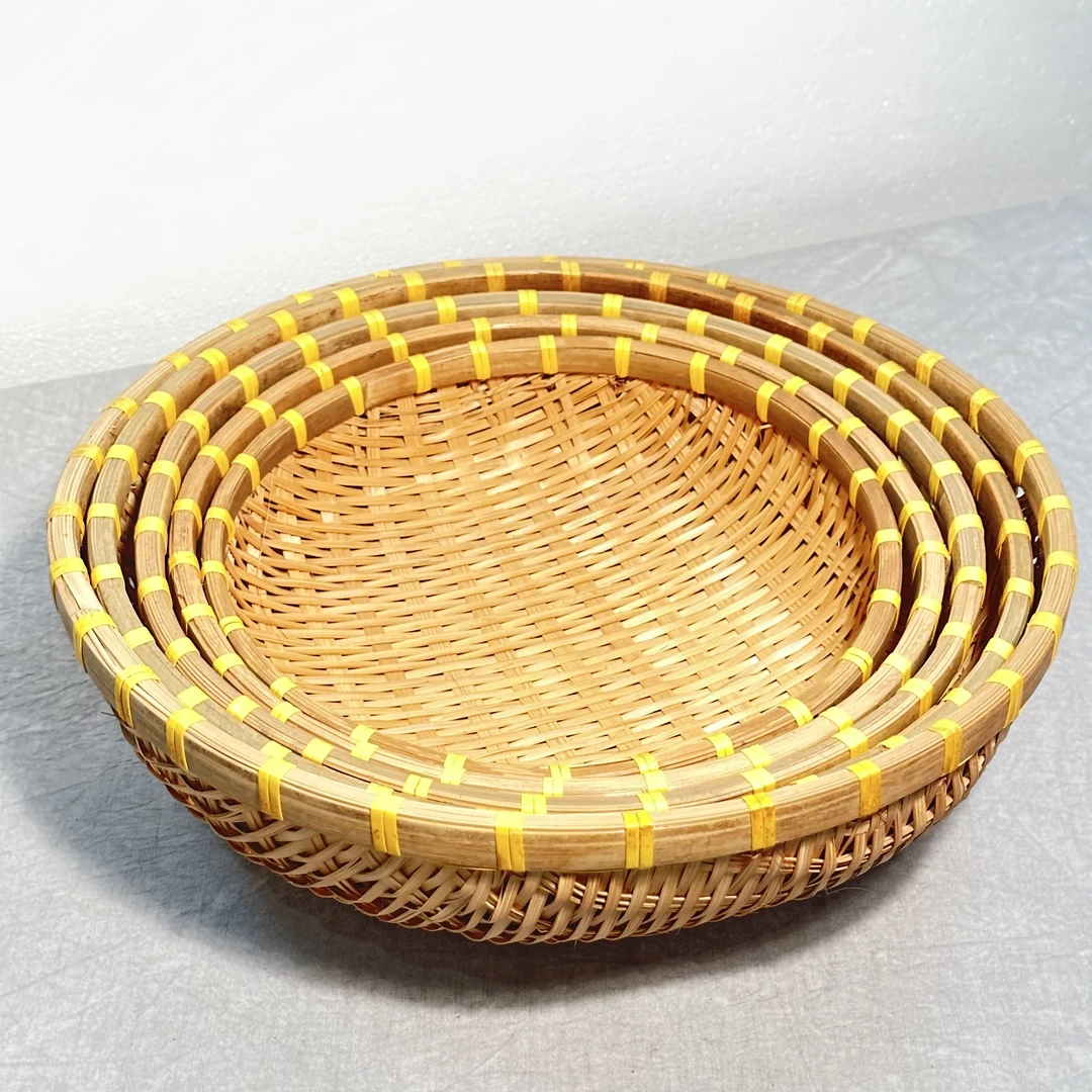 LZ044（邱师傅）烟熏编织篮