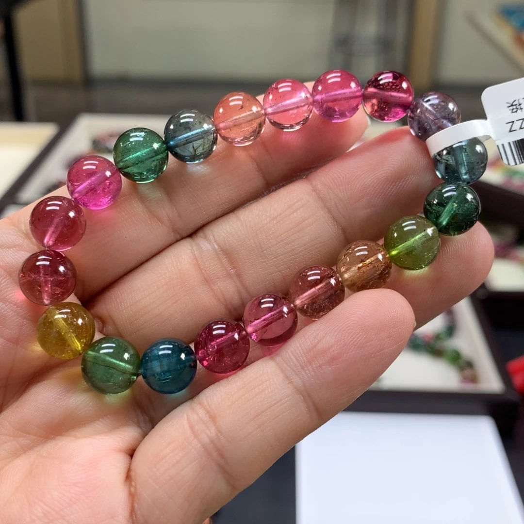 手链碧玺未镶嵌9.3左右