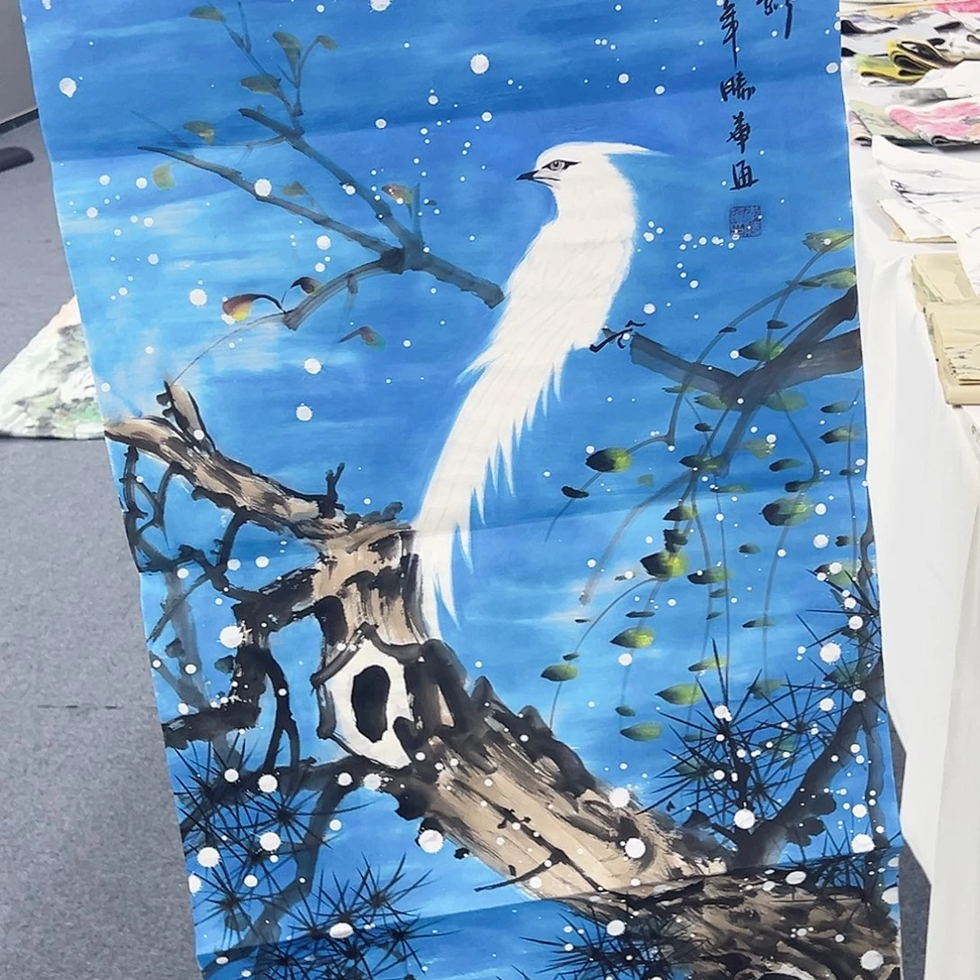 国画事事顺心如意万事如意