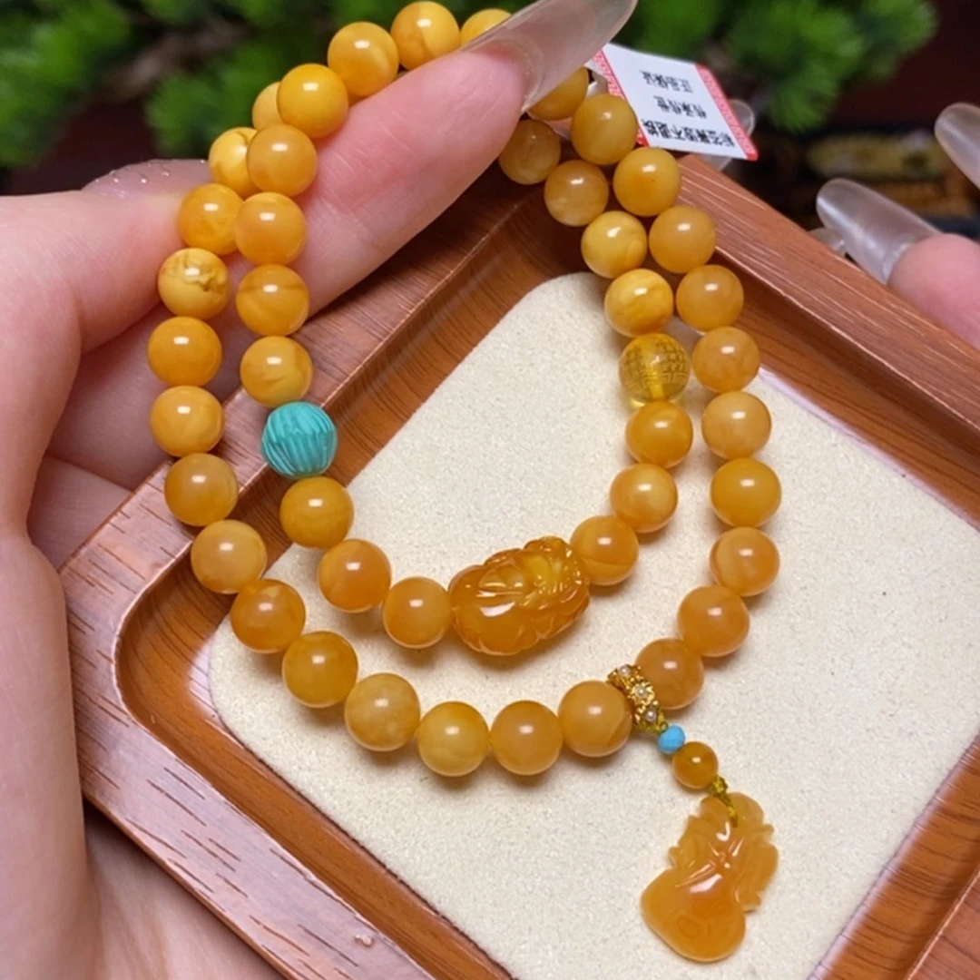 【闪购商品】手链蜜蜡未镶嵌手串