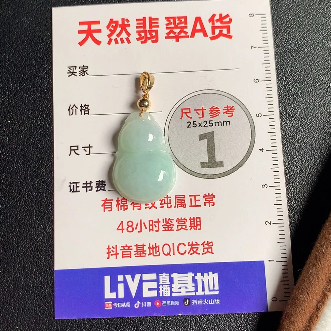 翡翠未镶嵌颈饰Aaa