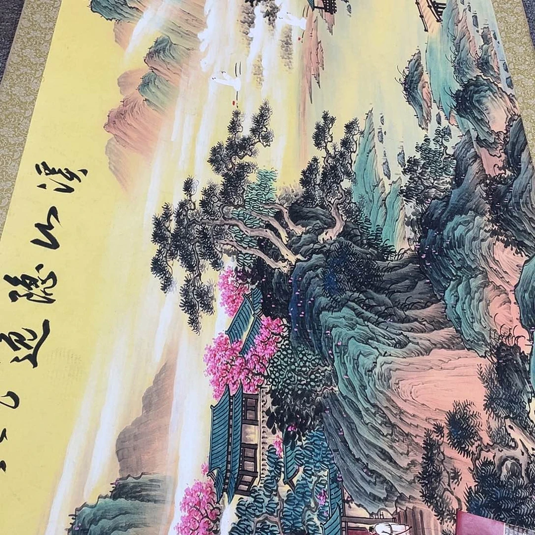 国画老师手笔手绘作品n