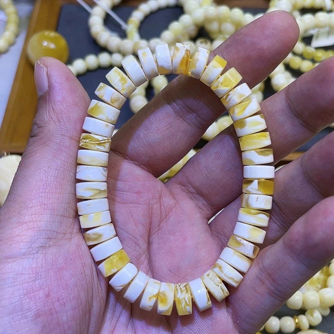蜜蜡手串未镶嵌9.5mmmmmmmmm