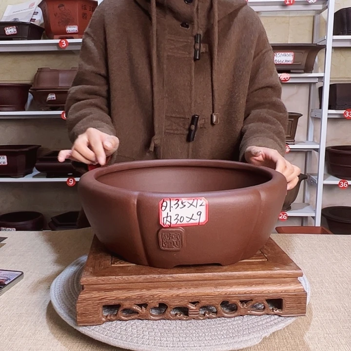 红陶紫砂花盆等多种