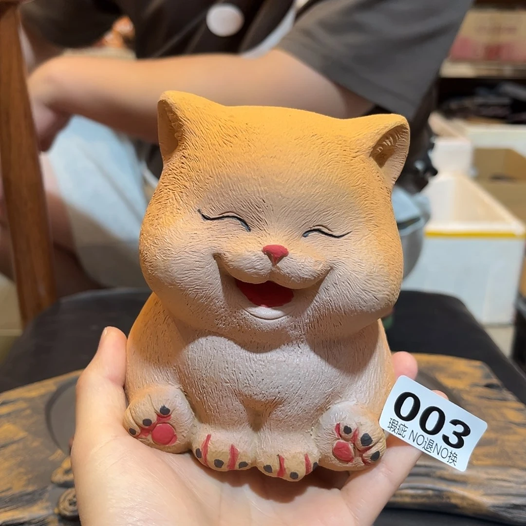 茶杯紫砂宝***0紫砂茶宠微瑕