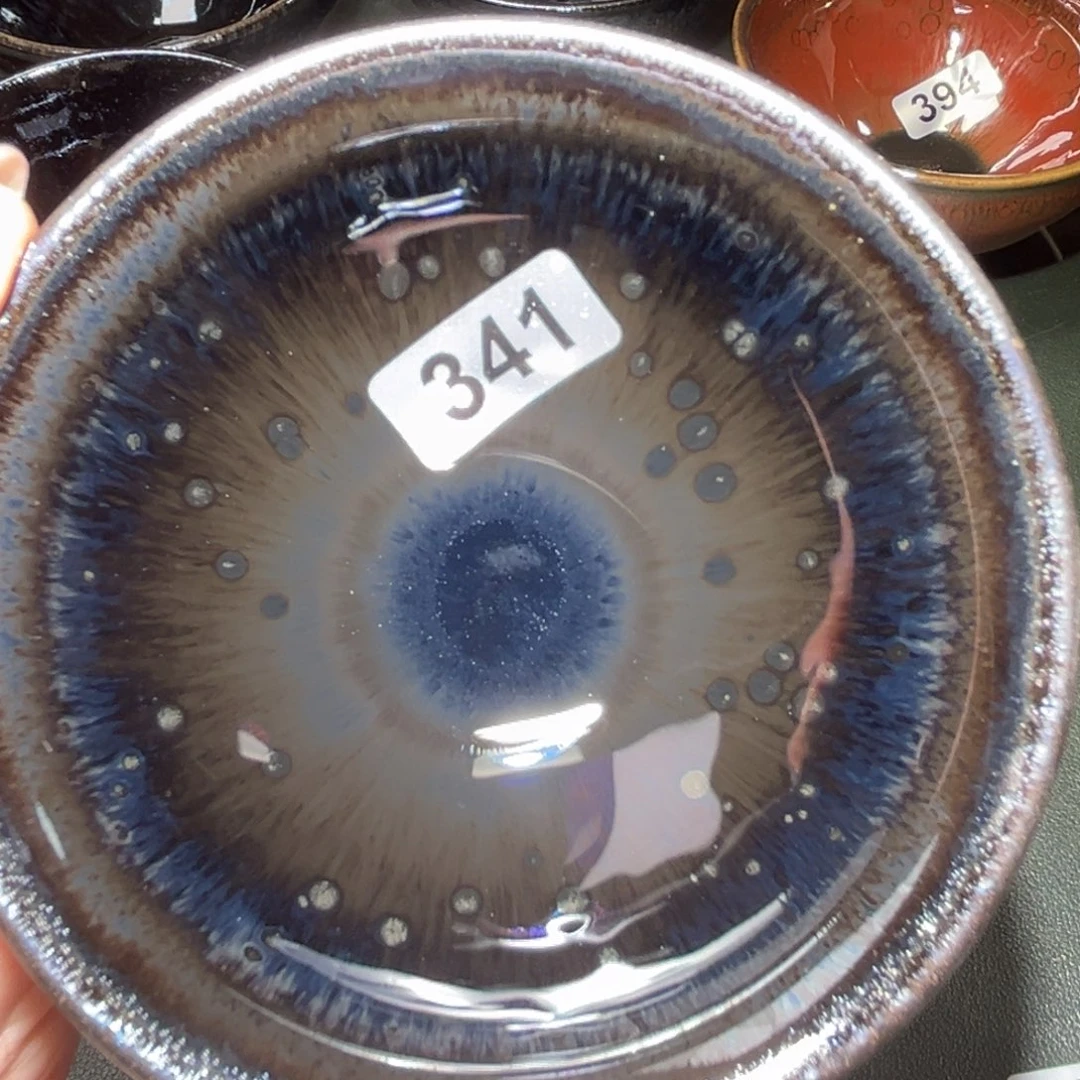 茶盏全手工原矿原釉建盏