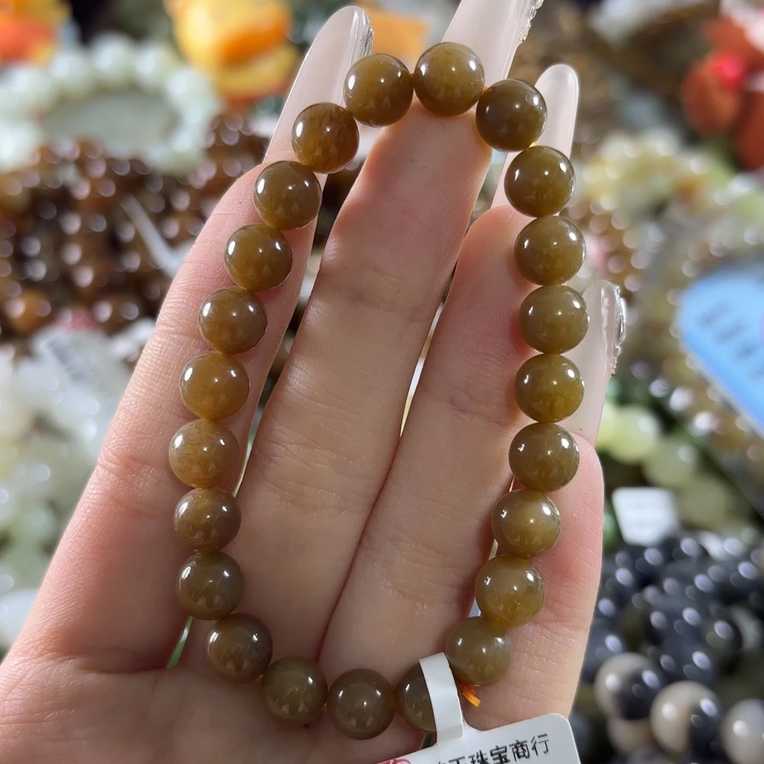 和田玉未镶嵌手链151