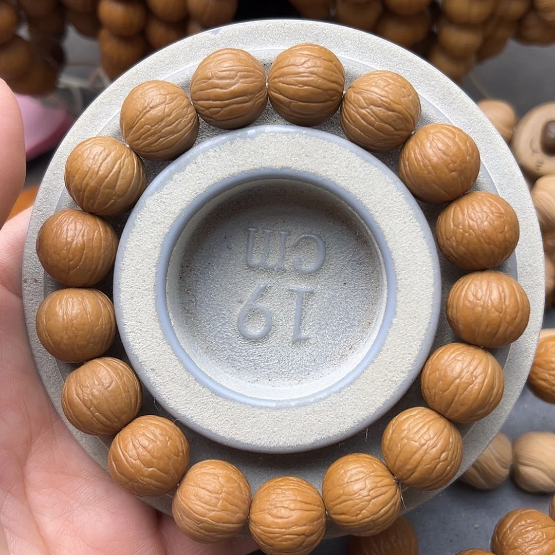 手串猴头核桃三维同尺聚宝盆14➕