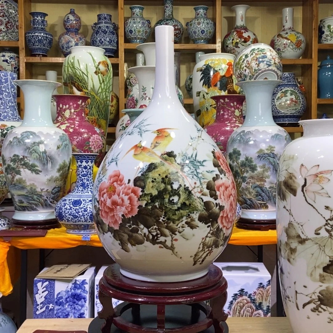 景德镇陶瓷花瓶摆件