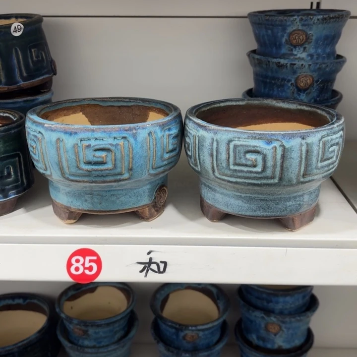 内口12高10左右，2个花盆