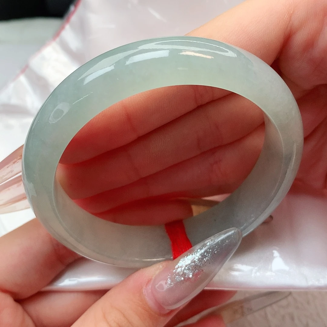 未镶嵌手镯翡翠正圈57