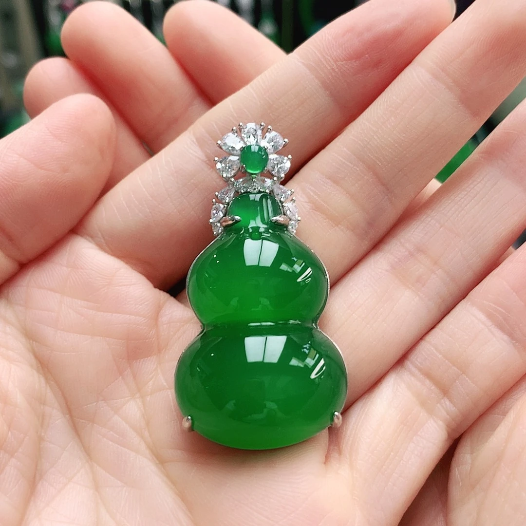 横***0银S925镶嵌吊坠玛瑙/玉髓