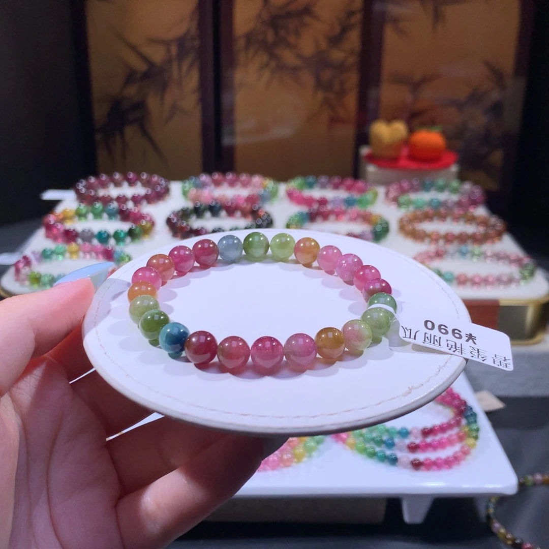 未镶嵌手链碧玺碧玺