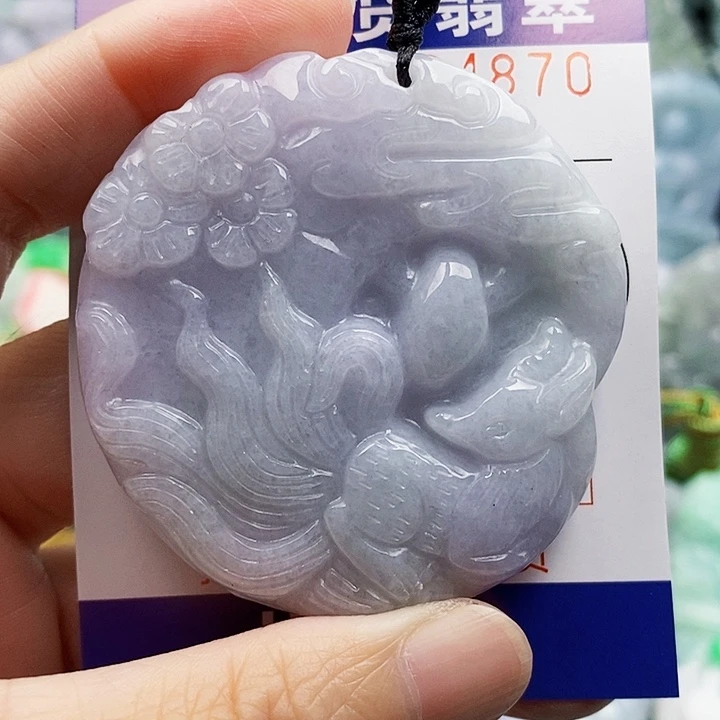 吊坠(不含链)未镶嵌翡翠