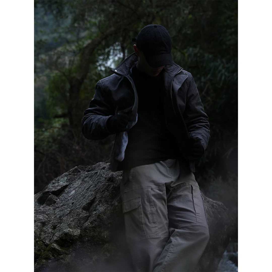 GTAL25AW美式超越三防仿貂毛版本立领猎装夹克户外百搭工装外套