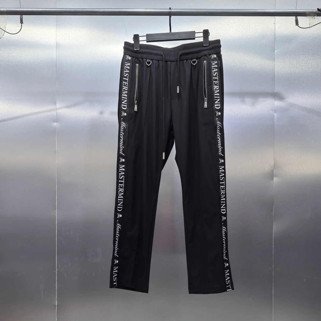 A05-22919 MM侧边织带字母百搭休闲裤