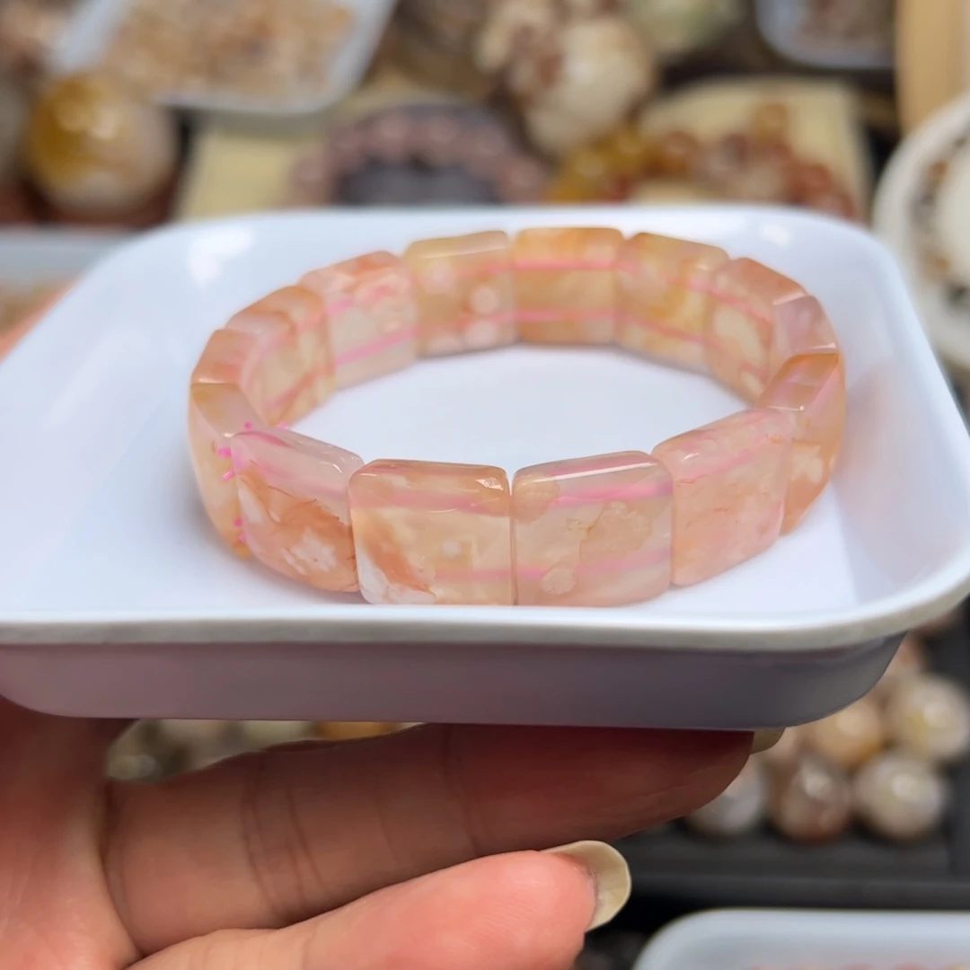 未镶嵌玛瑙/玉髓珠宝半成品