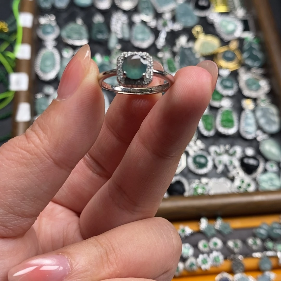 未镶嵌挂件翡翠翡翠