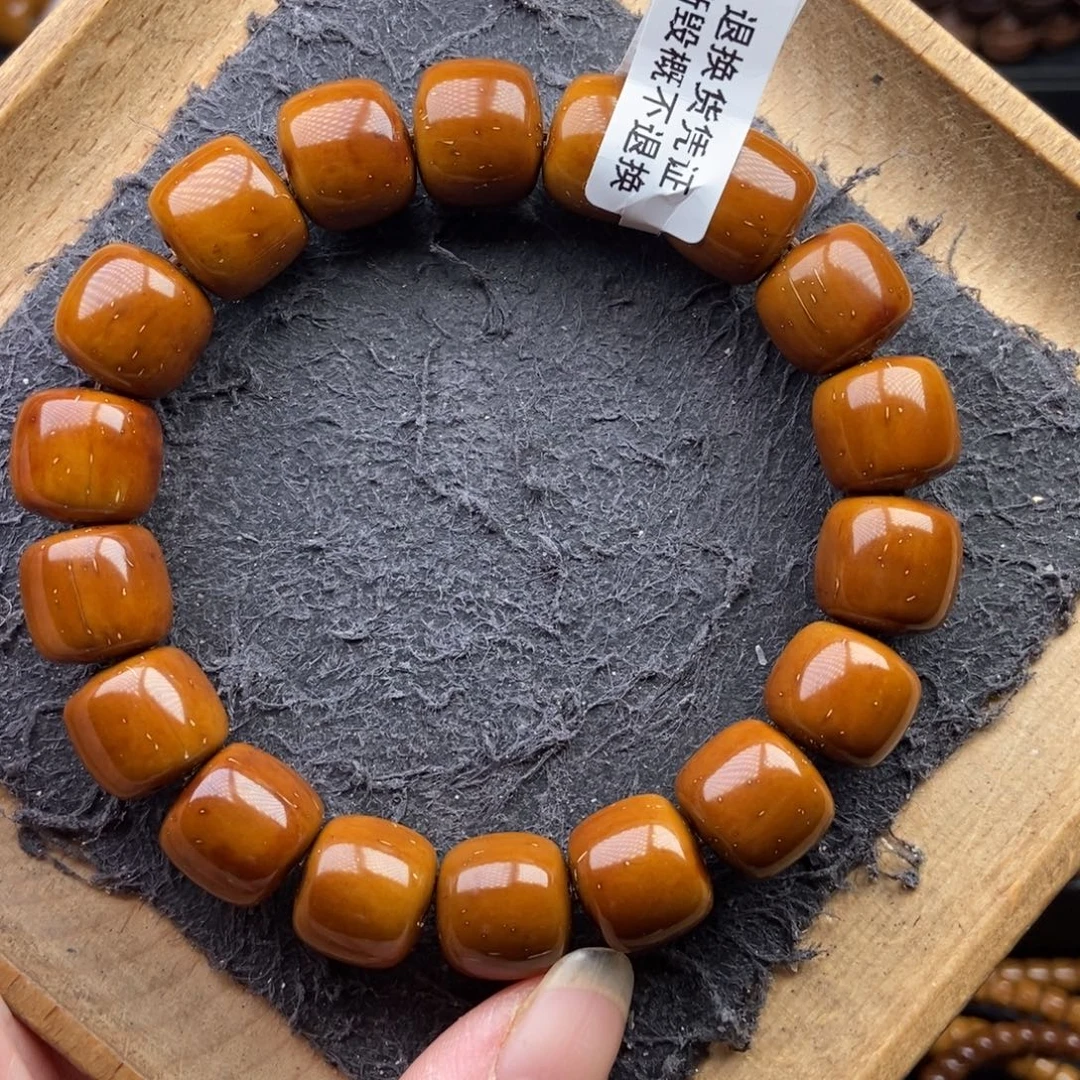 紫金鼠手串13.5mm近实心精品天花板老型