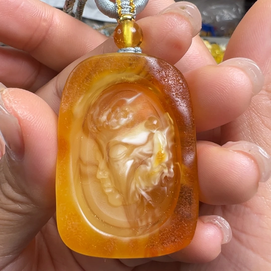 裸石蜜蜡未镶嵌琥珀