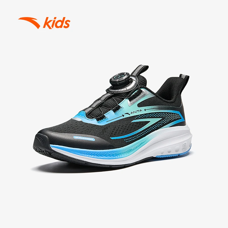 安踏儿童运动鞋男童骇浪跑鞋专业竞速2025春季新款男大童透气鞋子