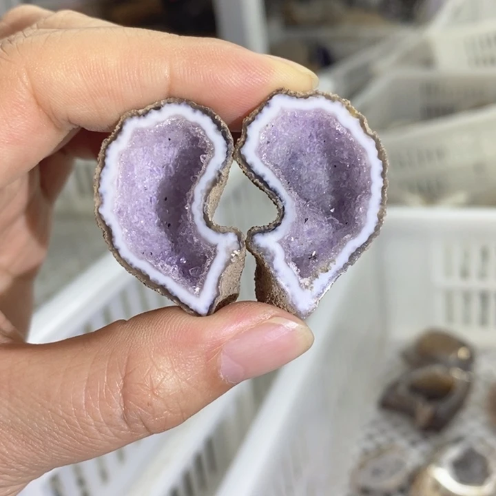 未镶嵌珠宝半成品紫晶