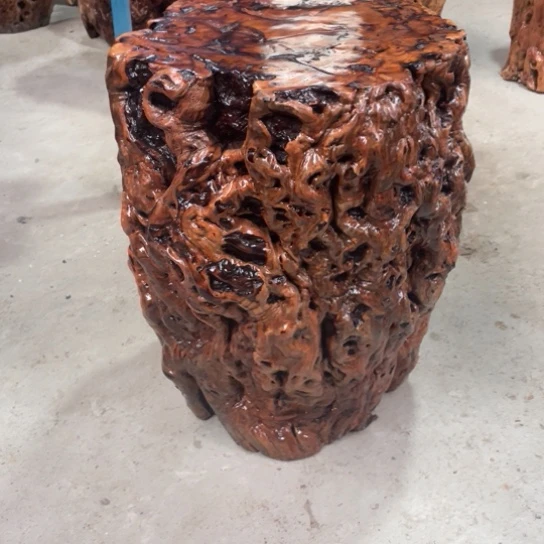 卓***玛龙纹枣木精品木墩