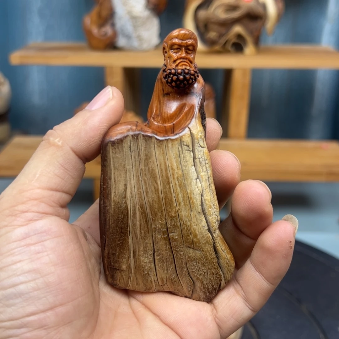 木顺**?崖柏木摆件手把件