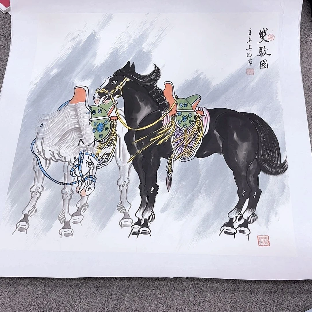 国画国画作品曾入选