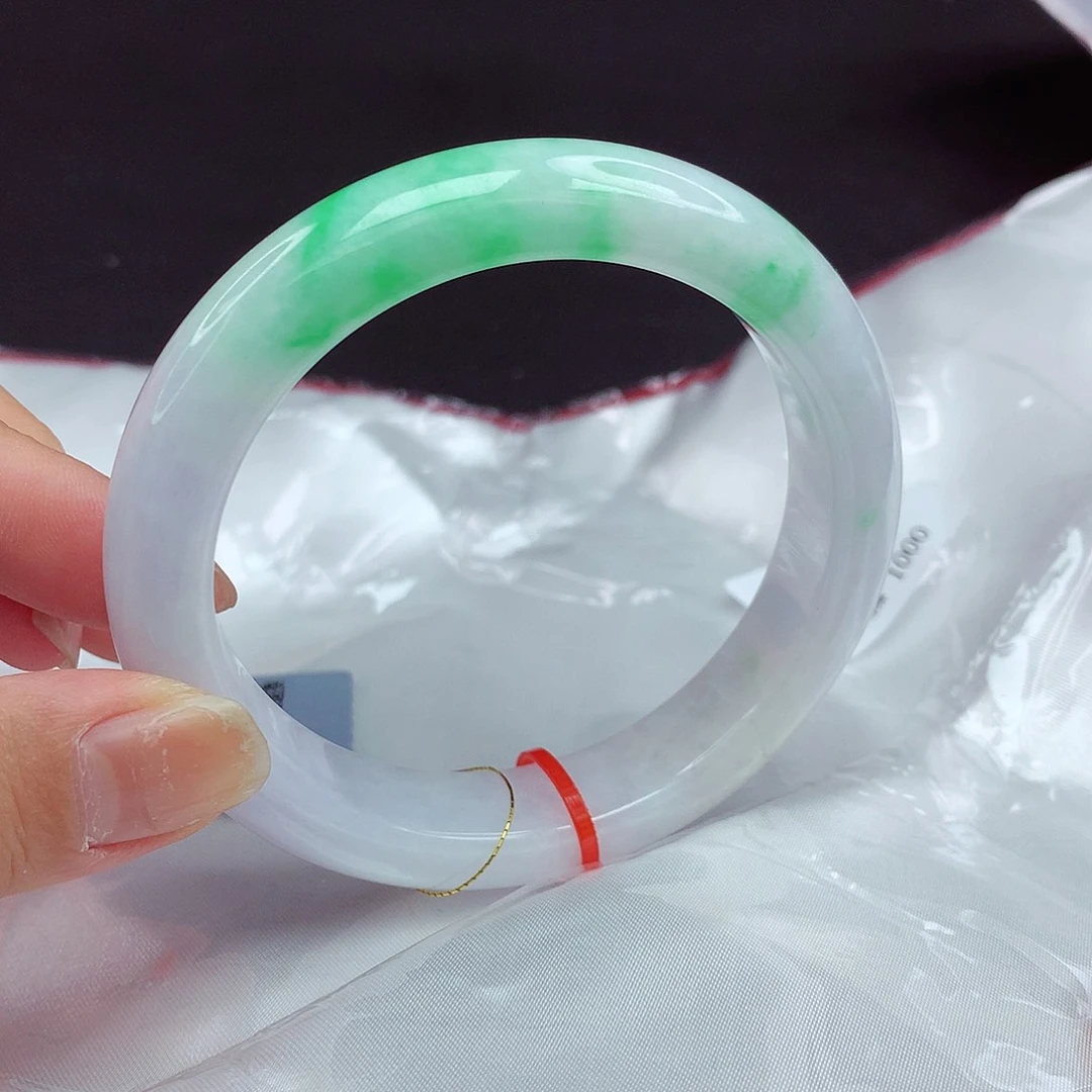 翡翠手镯未镶嵌58圈212