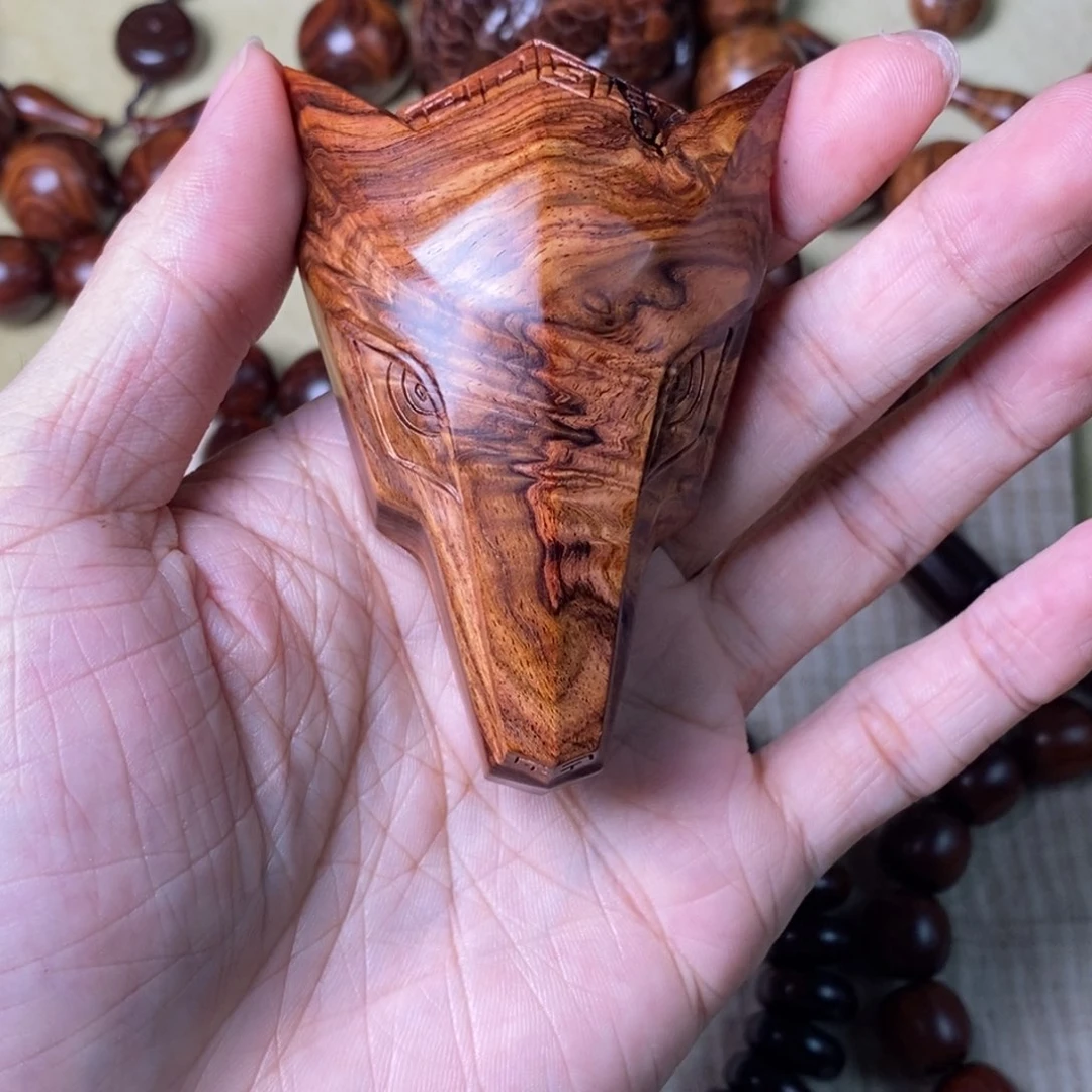 黄花梨/降香黄檀手串/手链神**脸