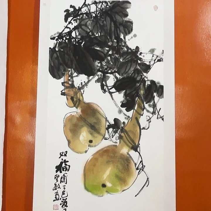 国画张圣敏先生手绘作品