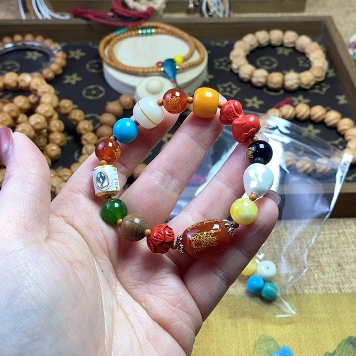 猴头核桃吊坠大将军