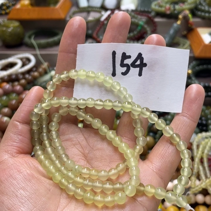 未镶嵌蛇纹石玉手链用****6