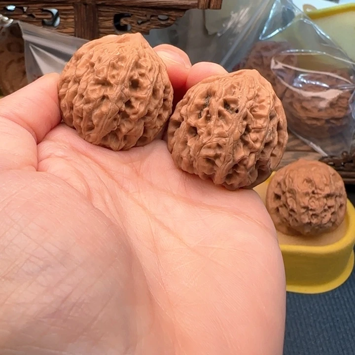 依****文玩核桃把件太行龙纹35.5