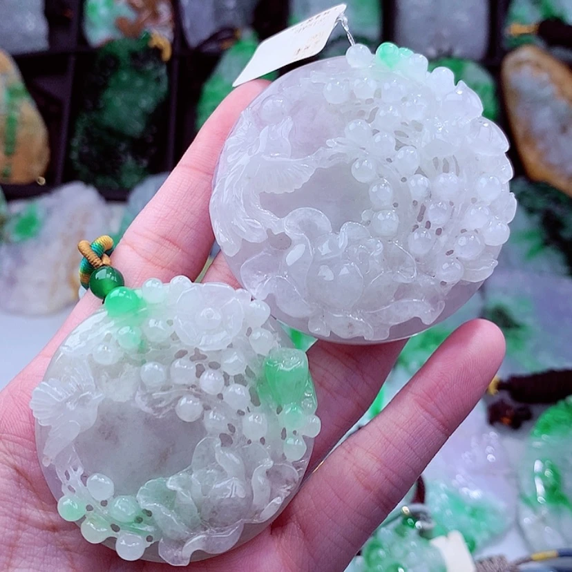 【闪购商品】翡翠颈饰未镶嵌I挂件