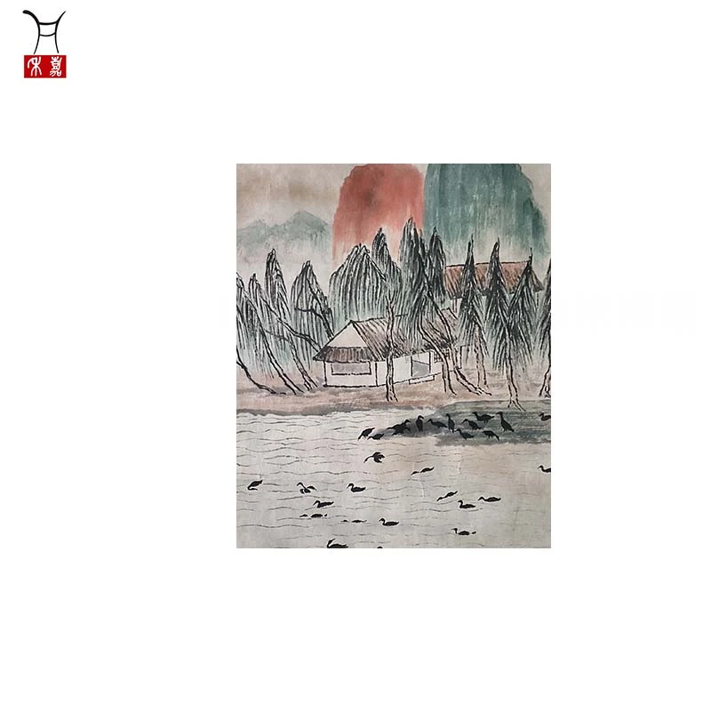 D1047河鸭岸柳镜片27x34/0.8平尺