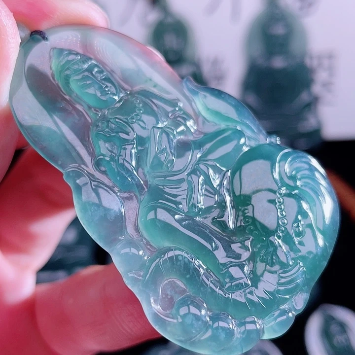 翡翠未镶嵌颈饰99999999