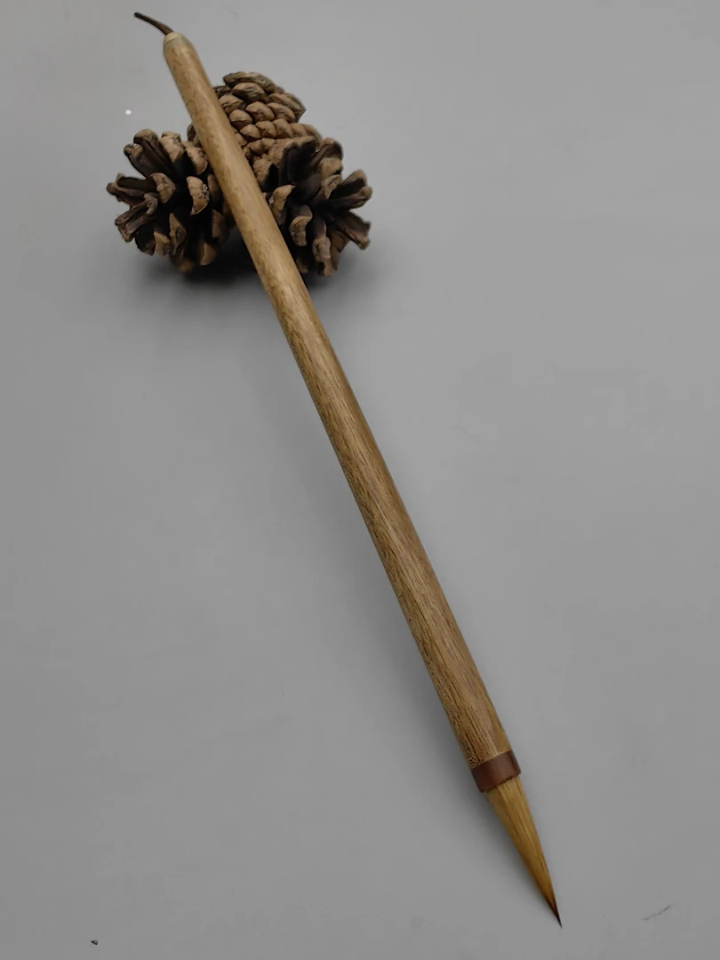 楠木纯狼毫中楷（口径0.6cm，出锋2.4cm）