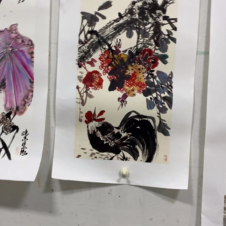 国画原创手绘花鸟作品